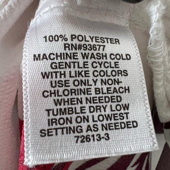 Liz Claiborne Floral Blouse with removable scarf - Picture 7 of 7